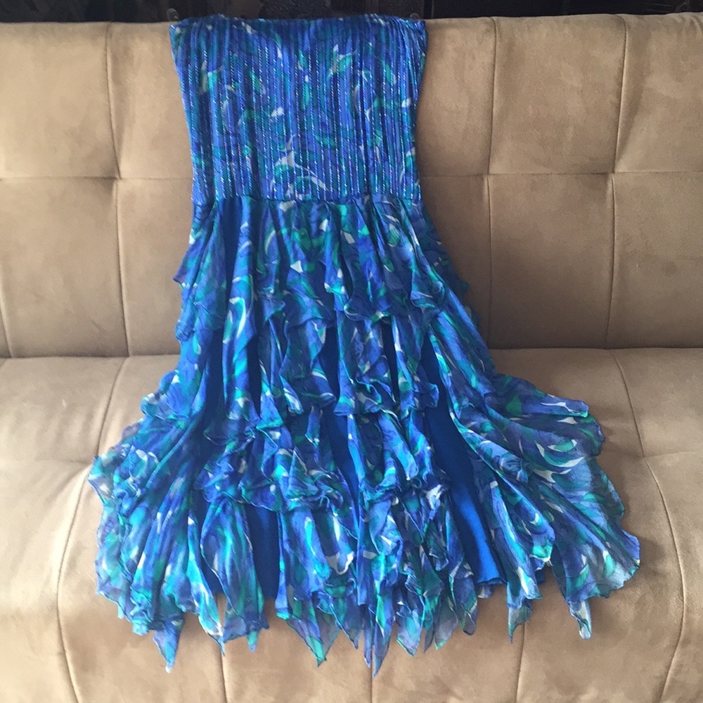 Silk Chiffon Dress - Couture